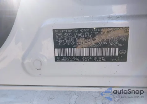 2013 Lexus Gs 350 из США, поврежденный, VIN JTHBE1BL1D5026511